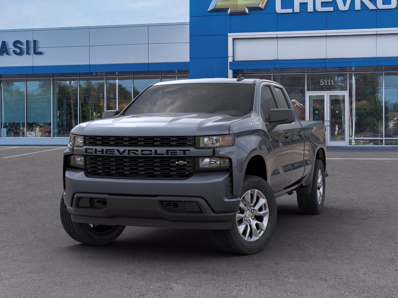 New 2020 Chevrolet Silverado 1500 Custom Double Cab Pickup RWD Double ...